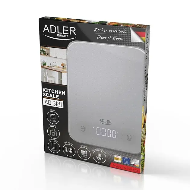 Весы кухонные Adler AD 3181 до 10 кг - фото 8