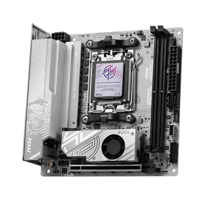 Материнська плата MSI MPG B850I Edge Ti WiFi Socket AM5 - фото 3