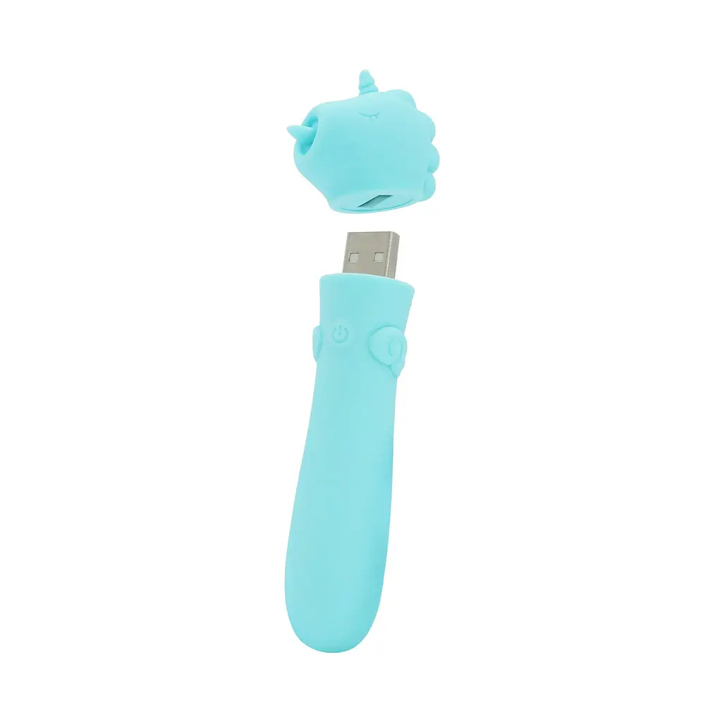 Вібратор-єдиноріжка Unihorn USB Bullet - Mount'n Peak, віброкуля, USB-зарядка, 10 режимів - фото 2