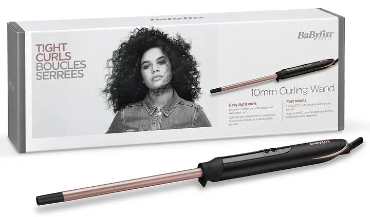 Плойка Babyliss Tight Curls C449E чорно-золота - фото 3