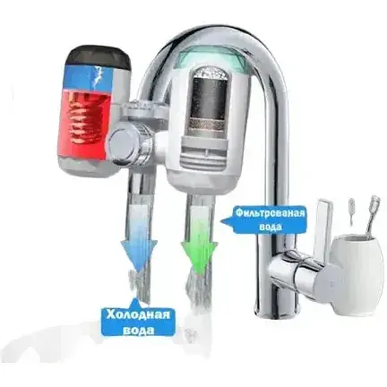 Проточный водонагреватель XPRO ZSW-D01 W-010 белый (W-010_870) - фото 4