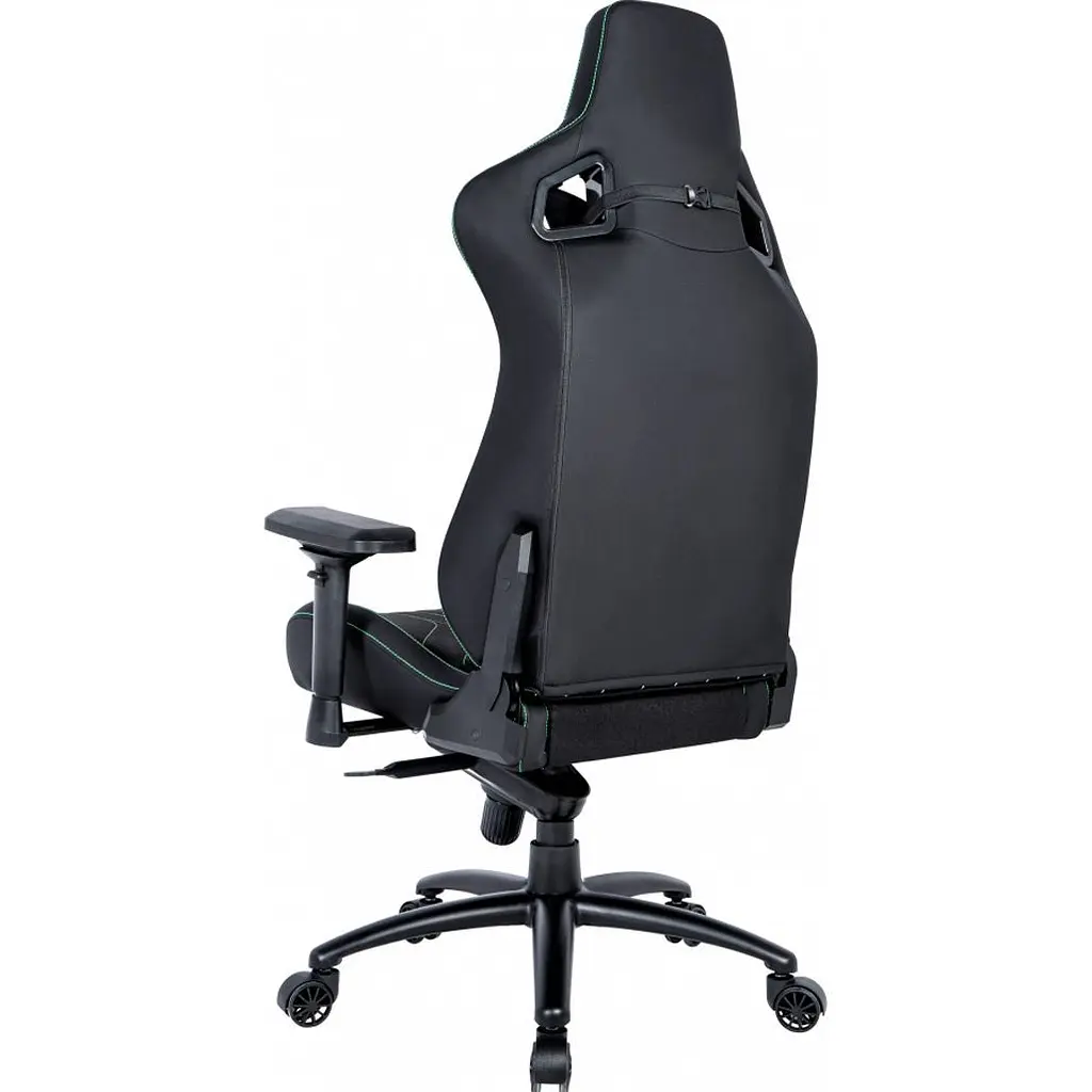 Геймерське крісло GT Racer X-8006 Fabric Black/Green [156461] - фото 6