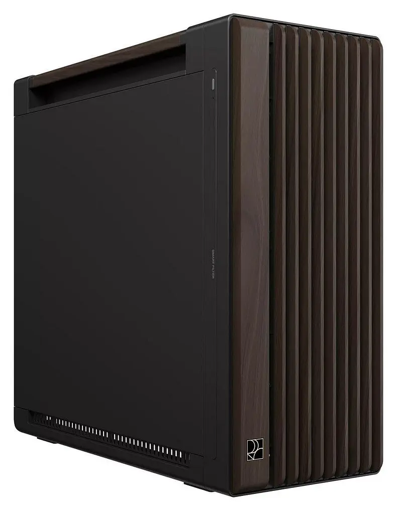 Корпус ASUS ProArt PA602 Walnut Wood Edition - Metal Panel без БЖ Modern Black (90DC00J0-B09040) Без БП - фото 3