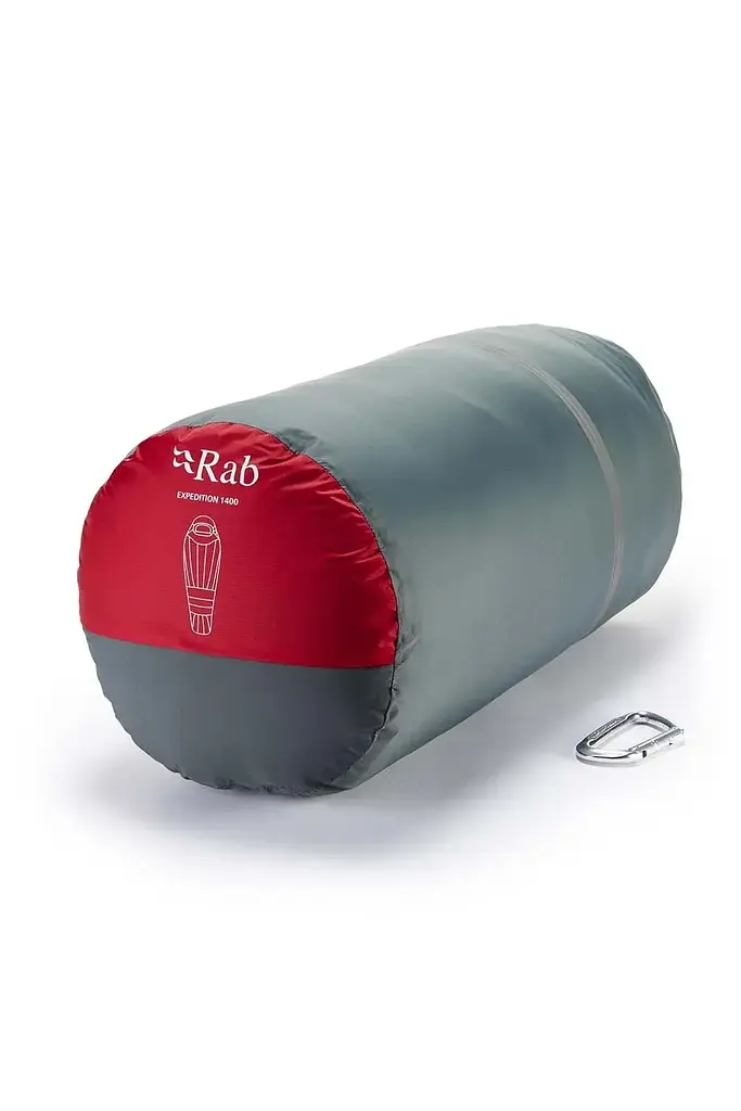 Спальник Rab Expedition 1400 Regular L лівий Red (1033-RB QSM-25-SUR-REG-LZ) - фото 4