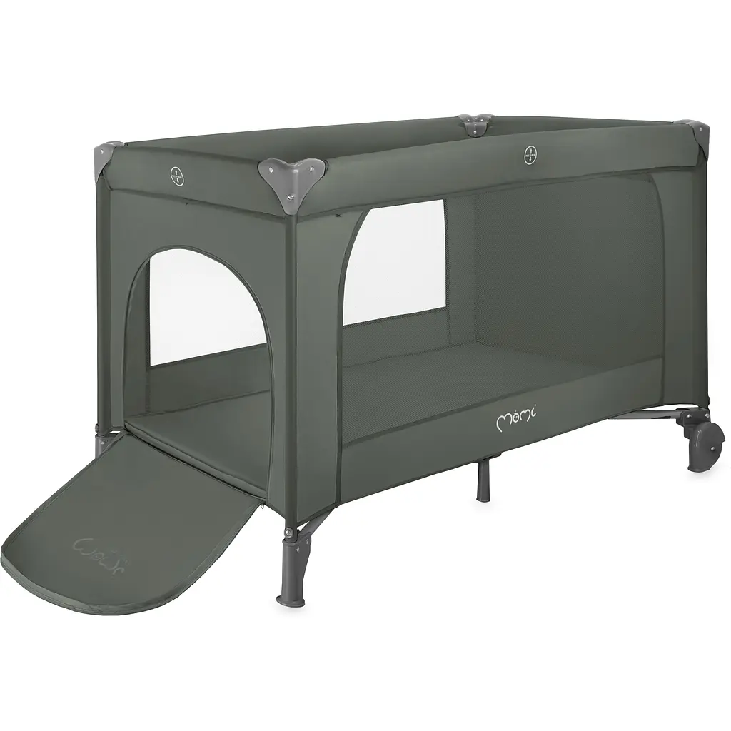 Дитячий манеж MoMi Belove Plus Dark Green (LOZE00025) - фото 4