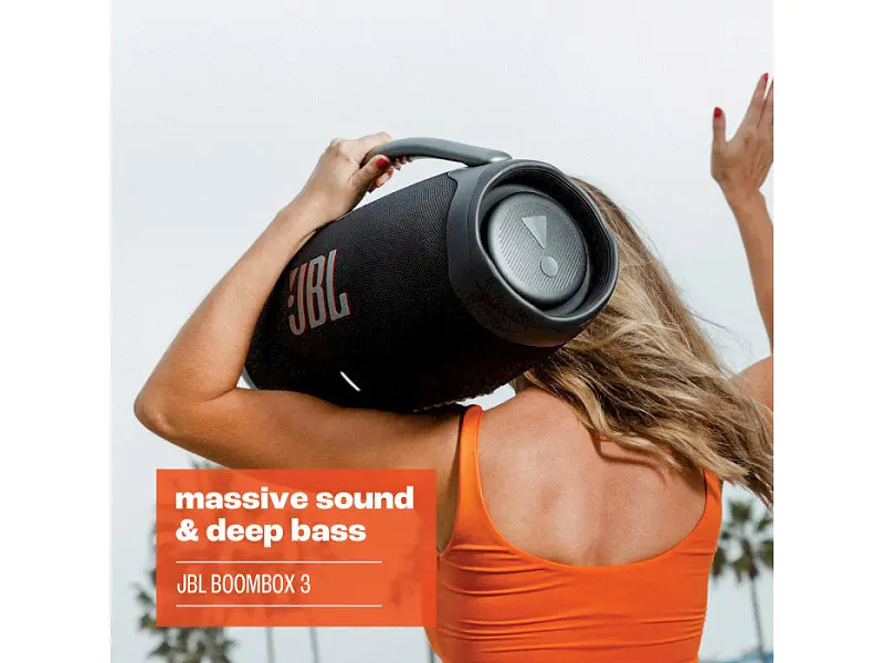 Портативна колонка JBL Boombox 3 Black - фото 9