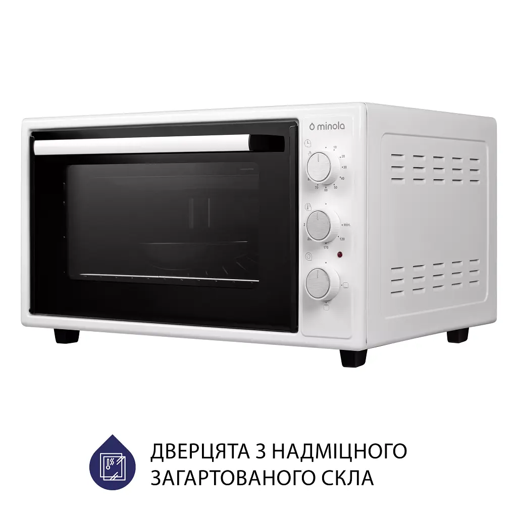 Електрична піч Minola FOE 4815 WH - фото 5