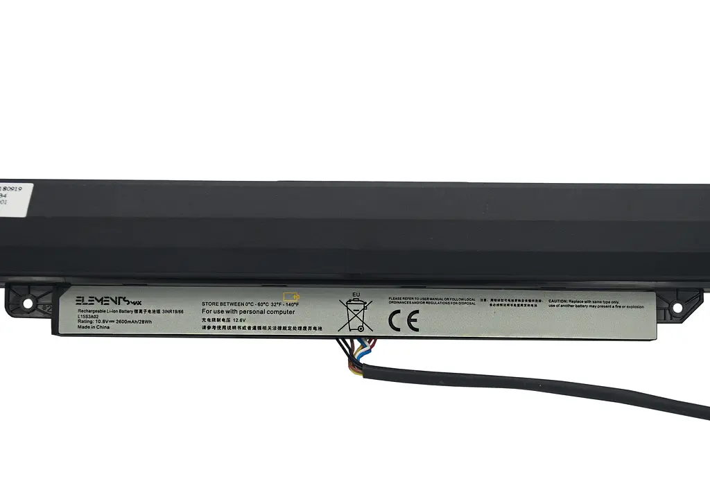Акумулятор для Lenovo IdeaPad 110-14IBR 110-15IBR 110-15ACL 10.8V 2600 mAh (L15S3A02-3S1P-2600) - фото 5