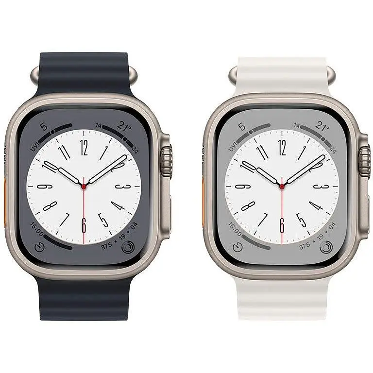 Ремінець Hoco iWatch WA12 Original series marine double buckle silicone strap (38/40/41 мм) midnight blue - фото 7