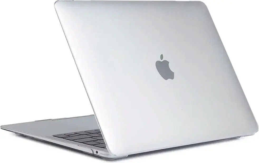Пластиковая накладка (верх и низ) HardShell Crystal Case для Apple MacBook Air 13` A1932/A2179/A2337 2018-2020 (Transparent) [77501] - фото 2