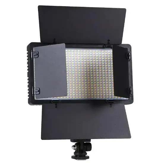 LED лампа 29 см E600 Квадратна чорний - фото 3