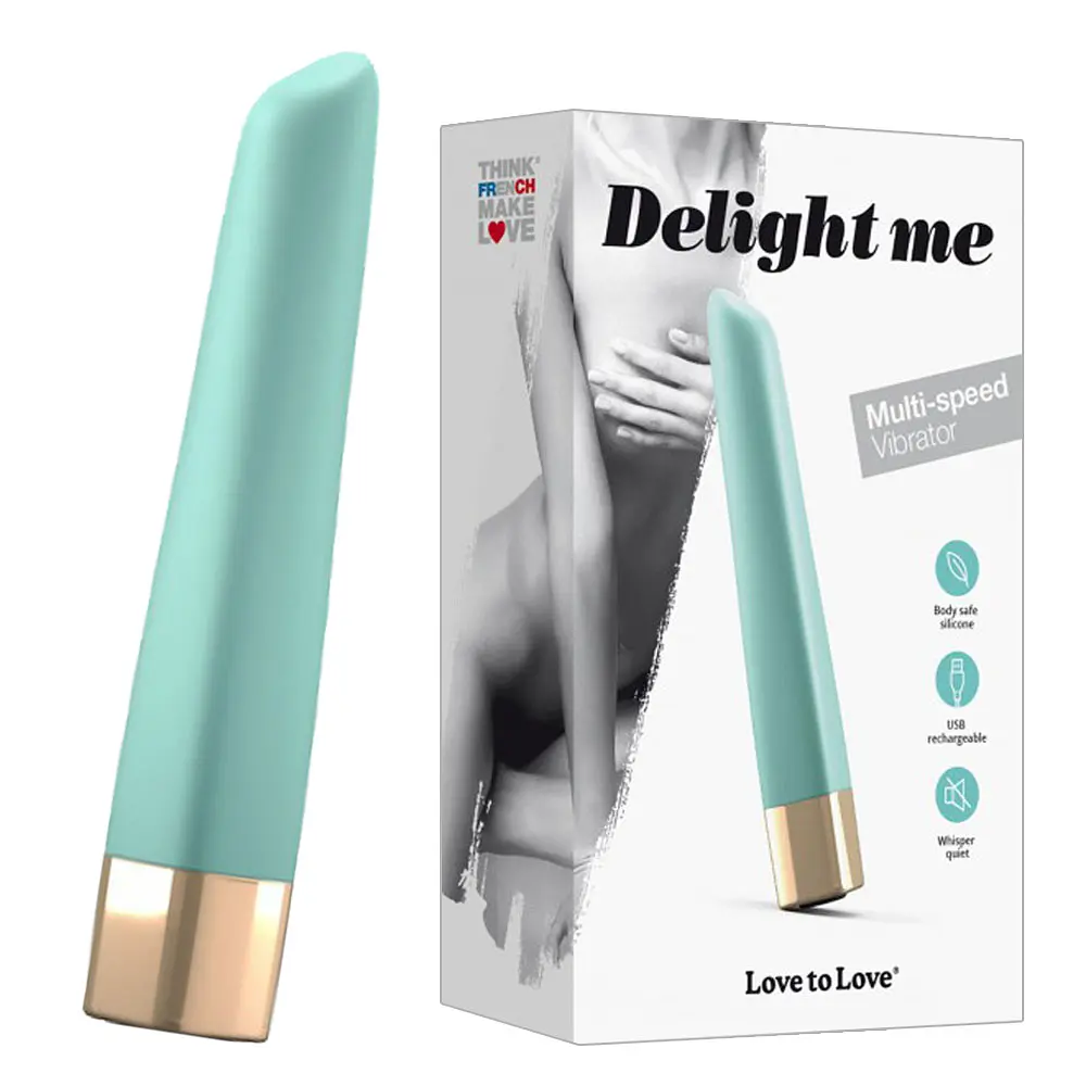 Вибратор Love To Love Delight Me 12.5 см мятный - фото 3