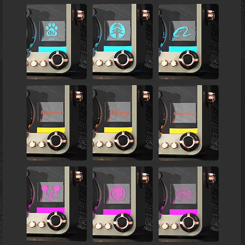 Bluetooth колонка QD05 Retro Style Black - фото 3