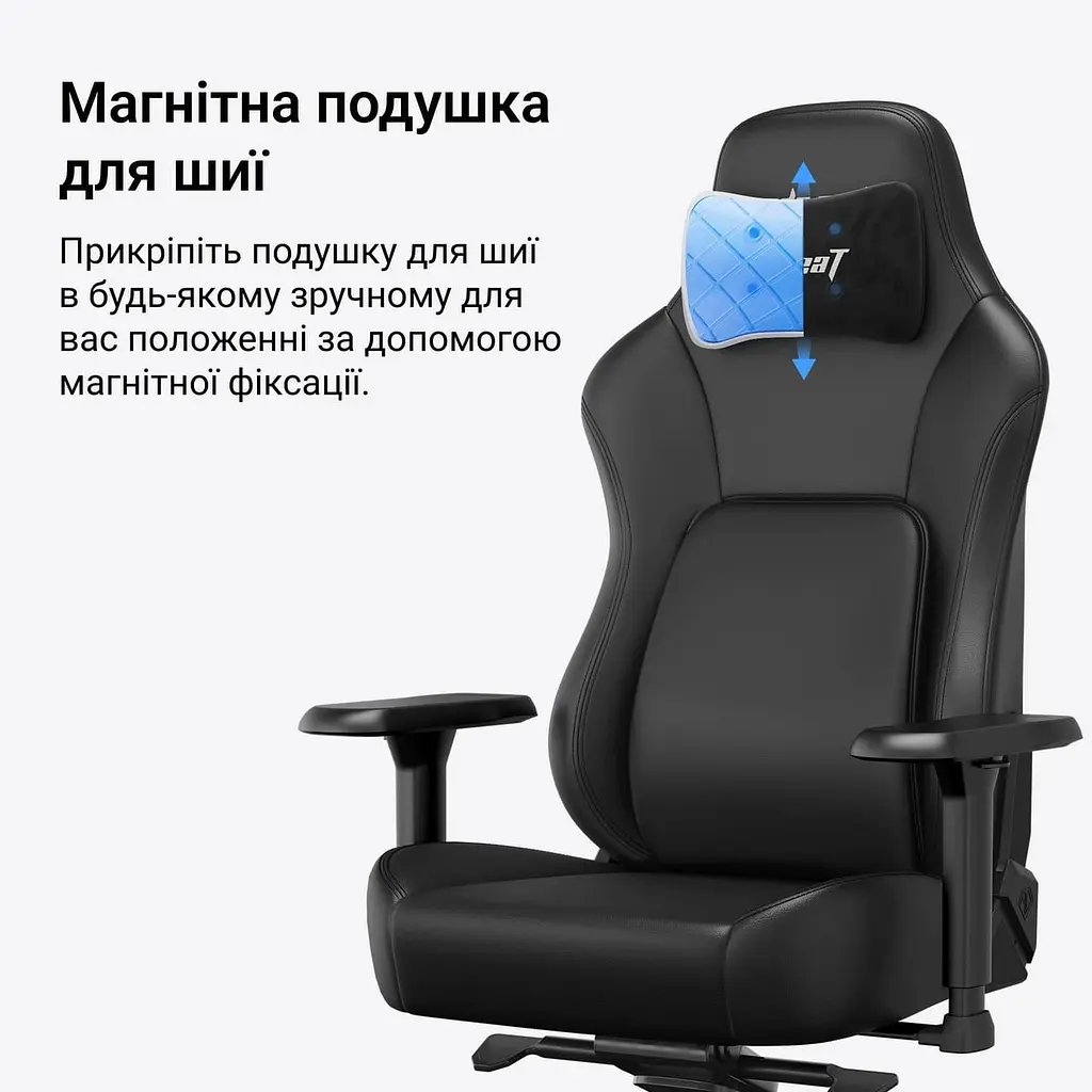 Ігрове крісло Anda Seat Phantom 4 Pro L Gray Fabric (AD18YSDC-72-G-F-G02) - фото 8