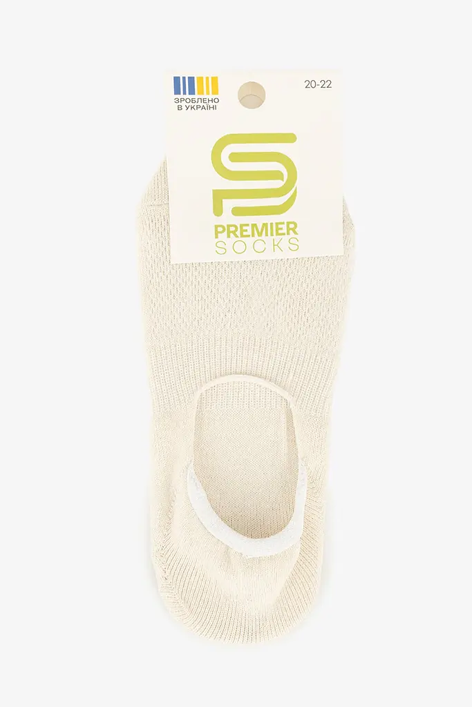 Сліди для дівчинки Premier Socks 15Д-8 22-24 Бежевий (2000991062344) - фото 2