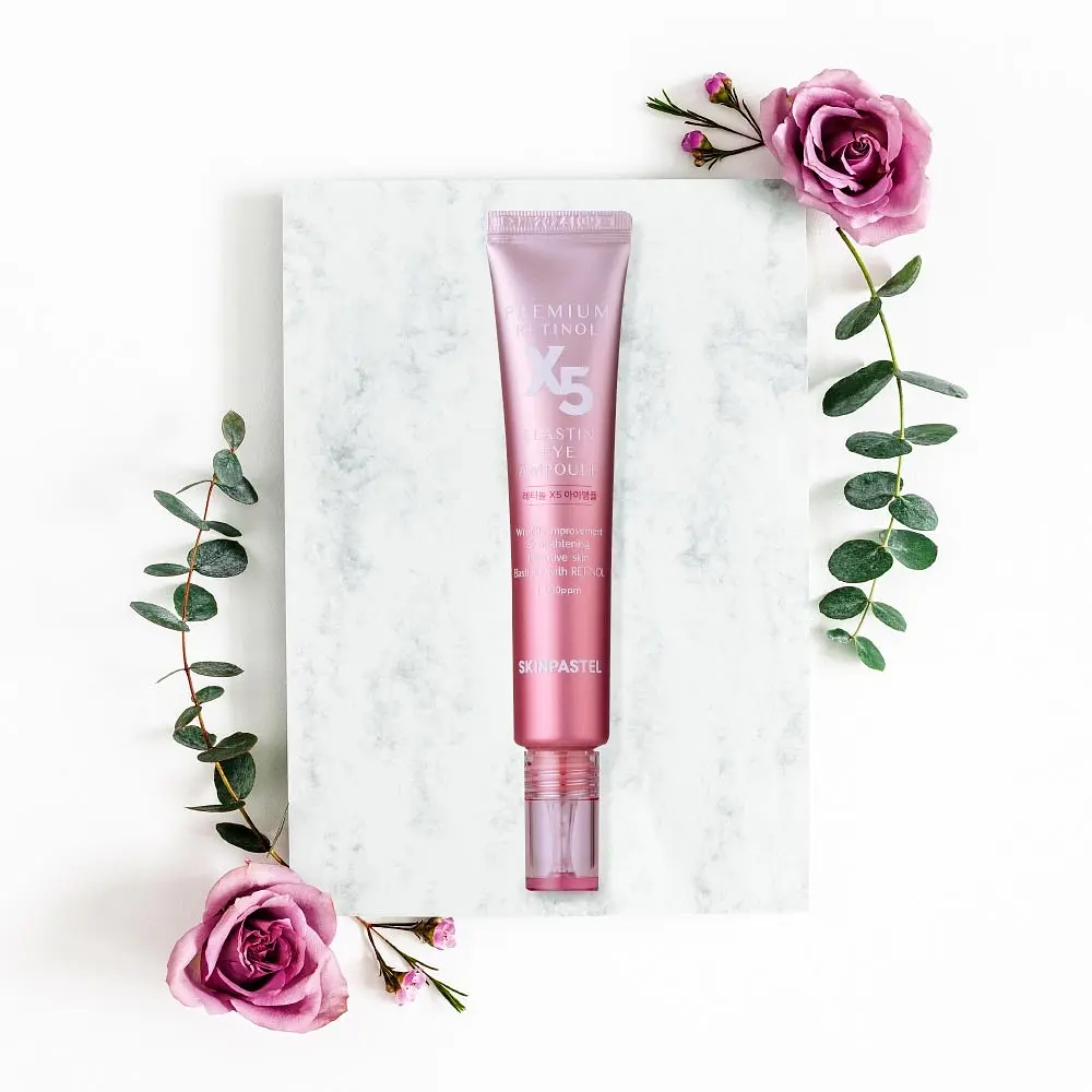 Концентрат для глаз Skinpastel Premium Retinol X5 Eye Concentrate Elastin Ampoule 30 мл - фото 4