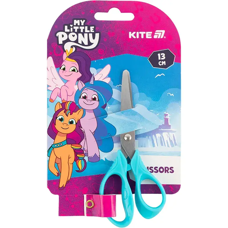 Ножиці дитячі Kite My Little Pony 13 см блакитні (LP25-122) - фото 2