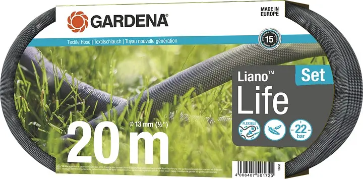 Текстильний шланг Gardena Liano Life Set 20 м - фото 2
