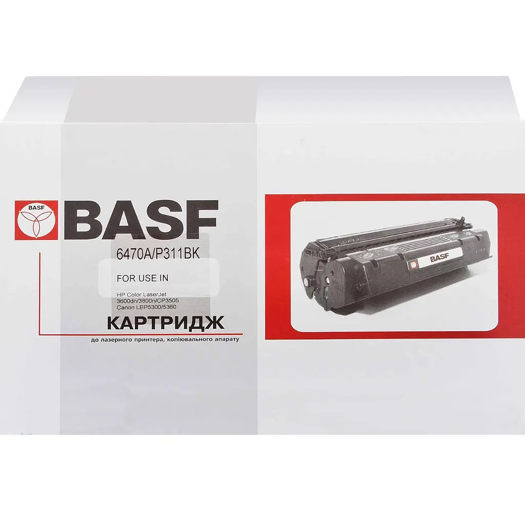 Картридж тон. BASF для HP CLJ 3600/3800 аналог Q6470A Black ( 6000 ст.) (BASF-KT-Q6470A) - фото 4