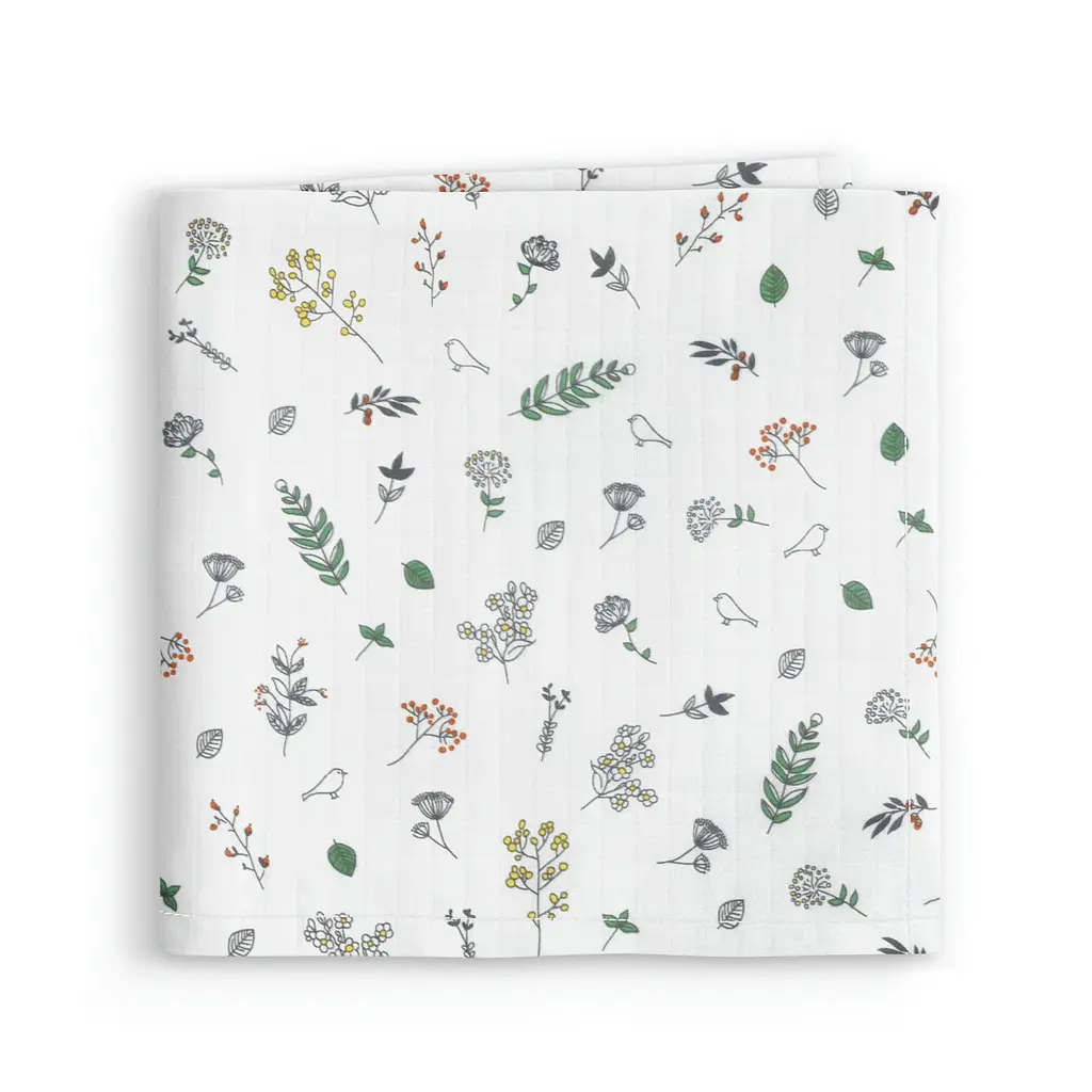 Муслінові пелюшки 75x75 WILDFLOWERS COSAS (4822052434376)