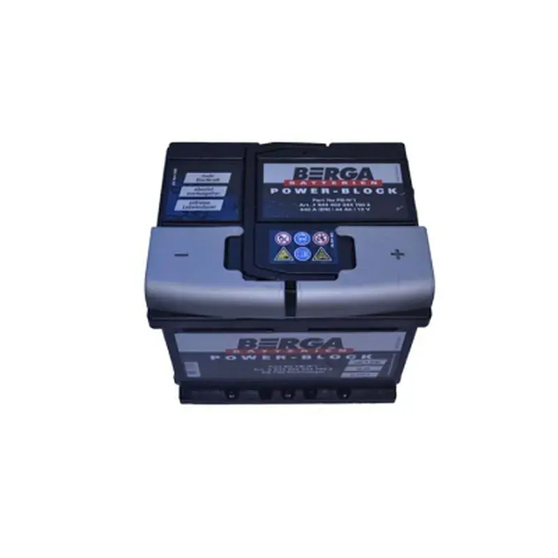 Акумулятор автомобільний Berga Power Block 44Ah Н Ев (-/+) (440EN) (5444020447502) - фото 2