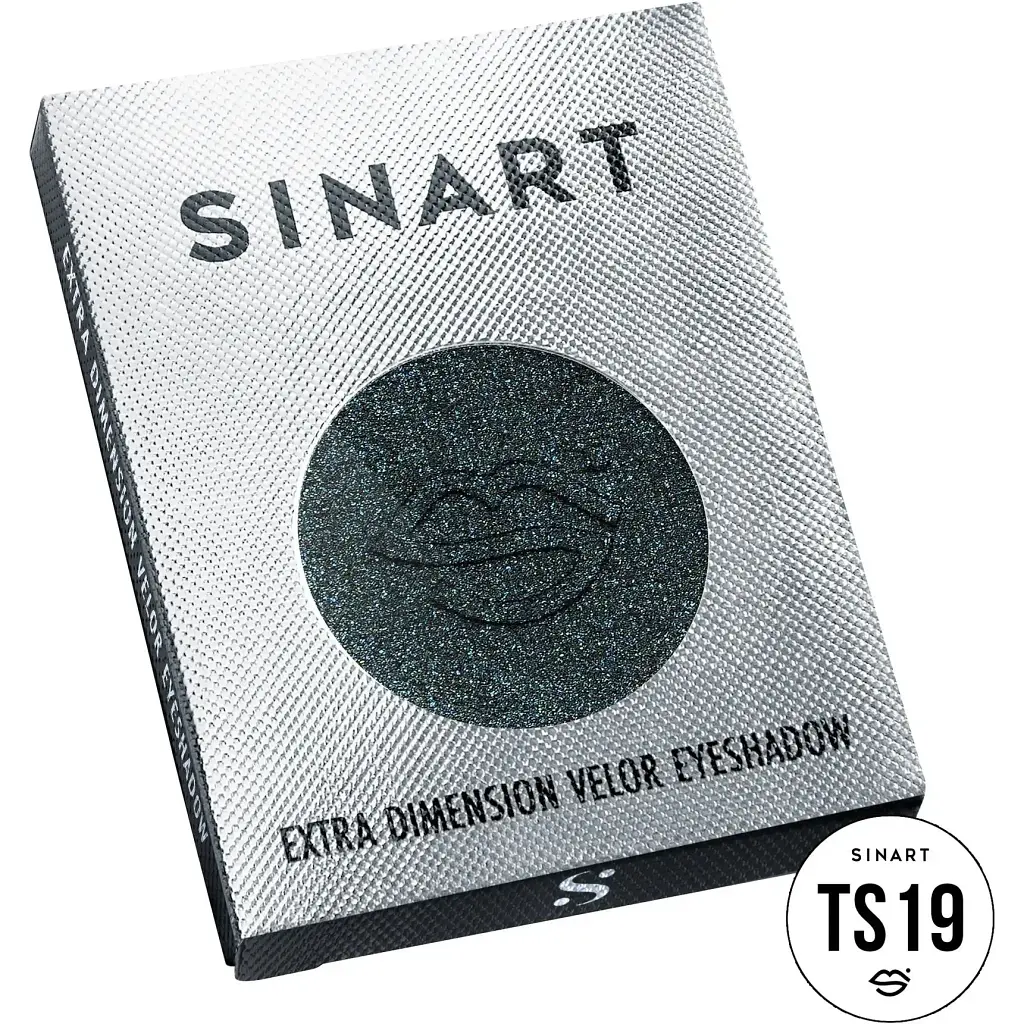 Пресовані тіні для повік Sinart Extra Dimension Velor Eyeshadow TS19 1.5 г - фото 3