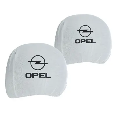 Чохол підголівників OPEL білі 2 шт - фото 3
