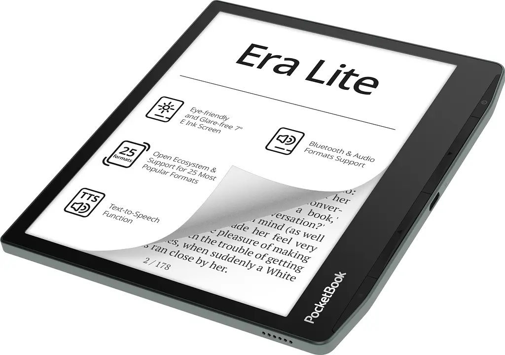 PocketBook Електронна книга 710 Era Lite, Stone Green - фото 5