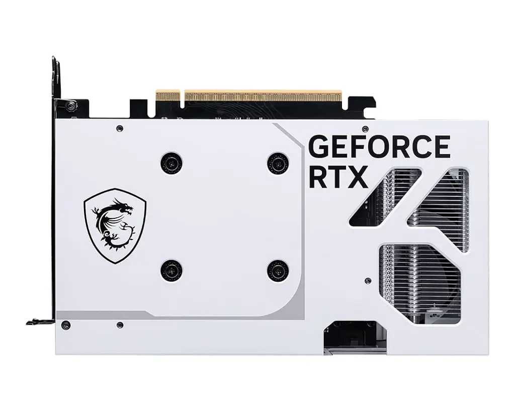 Відеокарта GF RTX 5060 8GB GDDR7 Ventus 2X OC White MSI (GeForce RTX 5060 8G VENTUS 2X OC WHITE) - фото 3
