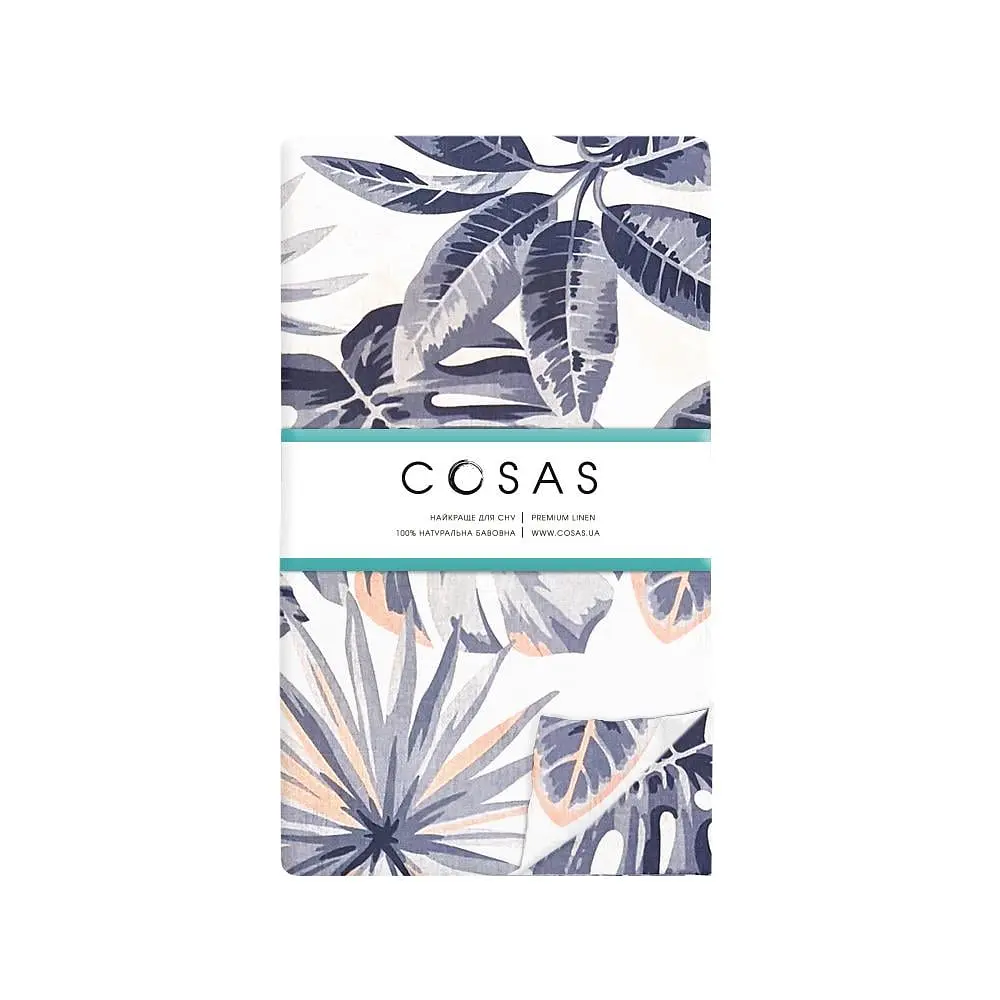 Підковдра полуторна 160х220 PALM LEAVES COSAS (4822052069394) - фото 4