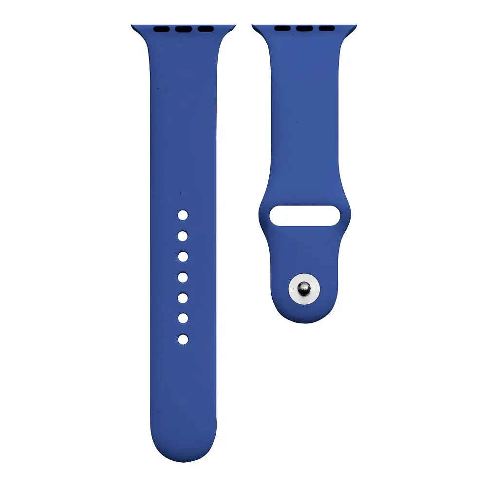 Ремінець ANCHOR Apple Watch Band Silicone One-Piece Size-L Watch 38/Watch 40/Watch 41 mm Navy Blue (26243_1820968)