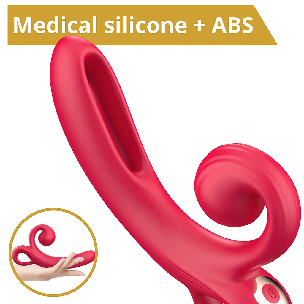 Вибратор Erospace Sweet Play A4 18.2 см красный - фото 10