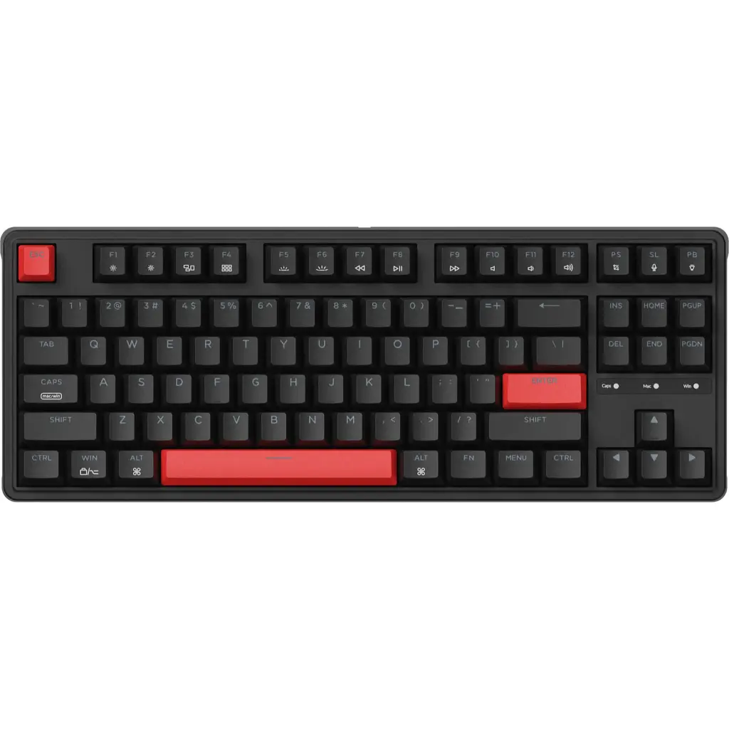 Клавиатура Keychron C3 Pro 87 Key RGB Hot-Swap K Pro Brown Switch Black [C3PH3_KEYCHRON] [120909] - фото 2