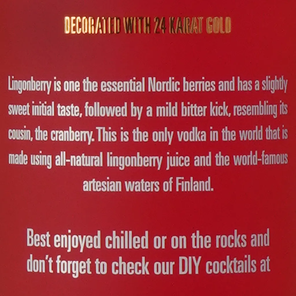 Горілка Laplandia Lingonberry 40% 0.7 л (06429810402745) - фото 7