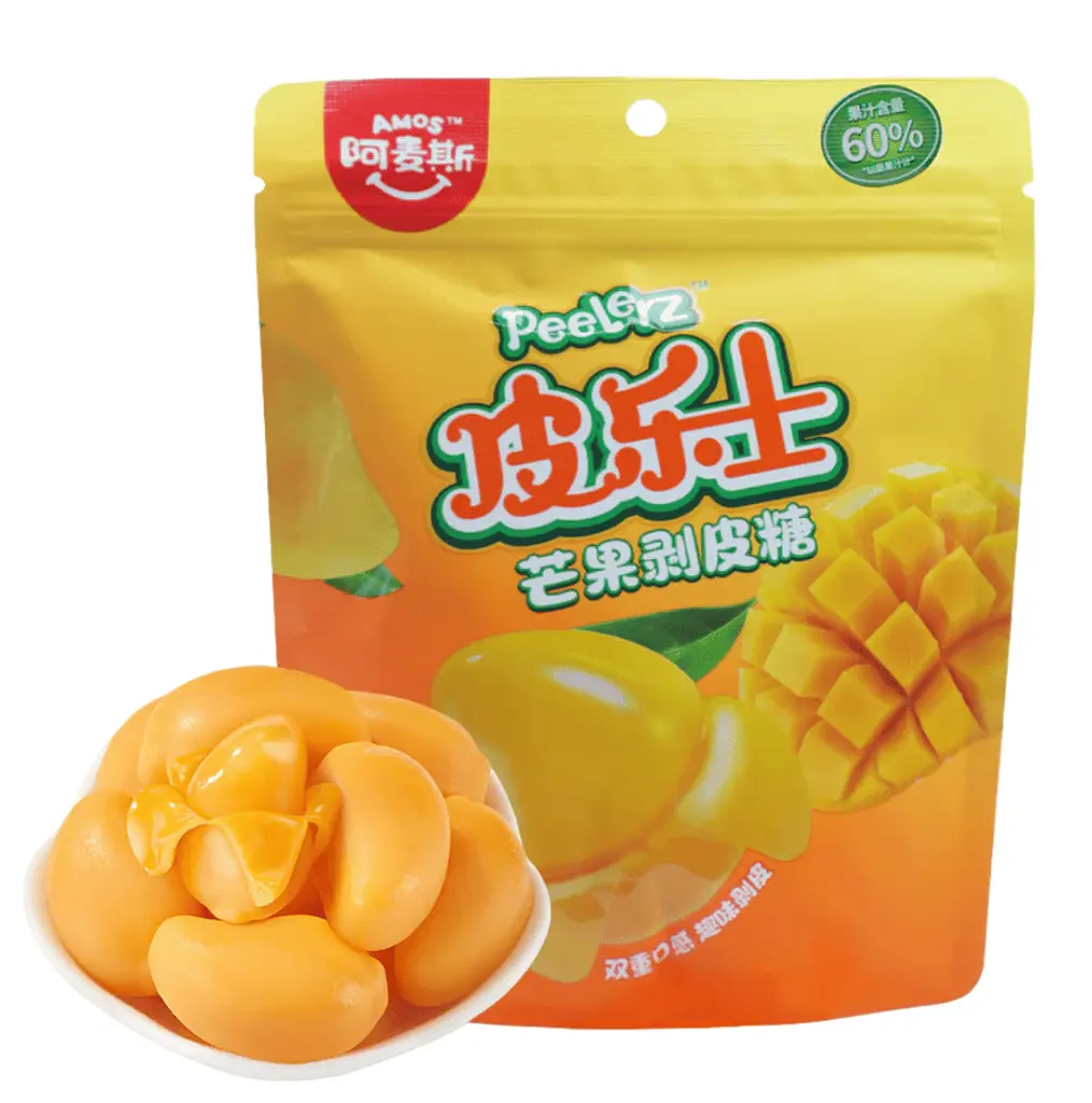 Желейні цукерки Amos Peelerz Gummy Mango 170г - фото 2