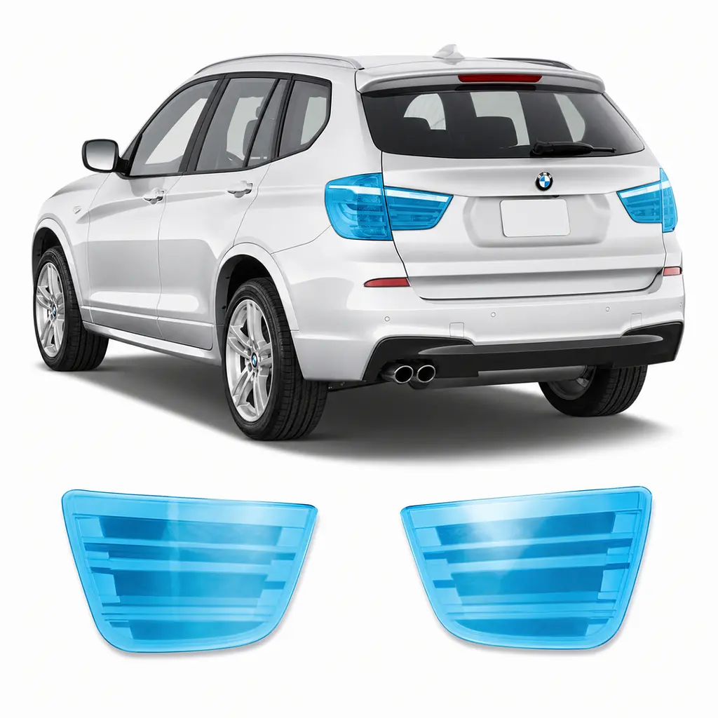 Антигравійна захисна бронеплівка за лекалами для BMW X3 F25 2010-2017 - задні ліхтарі стопи