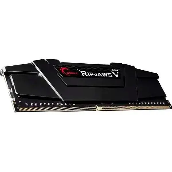 Модуль пам'яті DDR4 G.Skill Ripjaws V 2x16GB 3200 MHz Classic Black (F4-3200C16D-32GVK) [102457] - фото 3