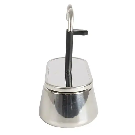 Кавоварка гейзерна Bo-Camp Stainless Steel 2-cups Silver срібляста (2200545) - фото 2