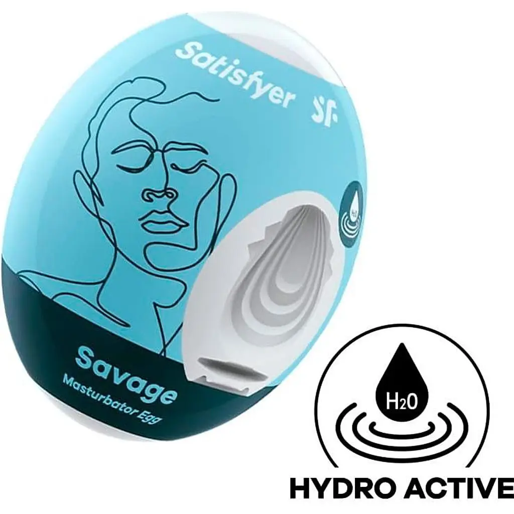 Мастурбатор-яйцо Satisfyer Masturbator Egg Savage (SO5524) [96194] - фото 3