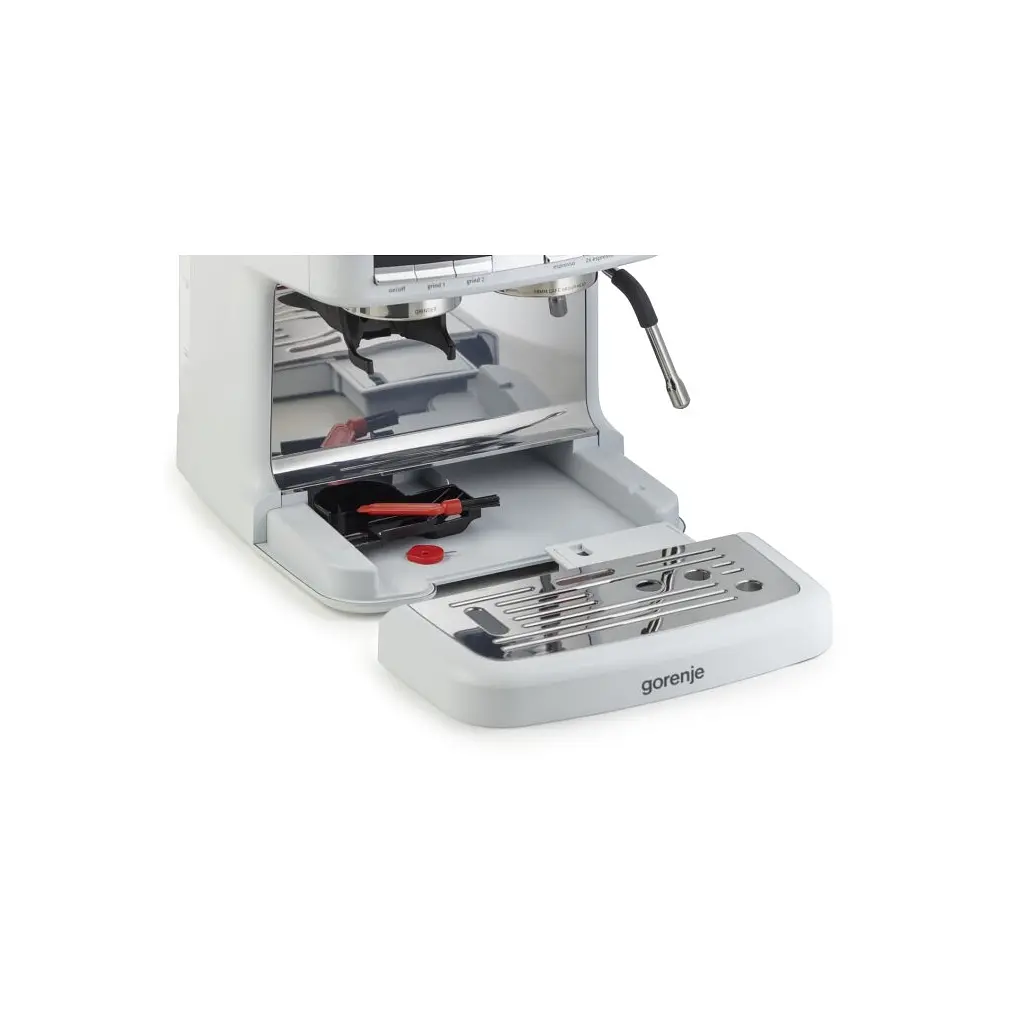 Рожковая кофеварка эспрессо Gorenje GSACM20W - фото 9