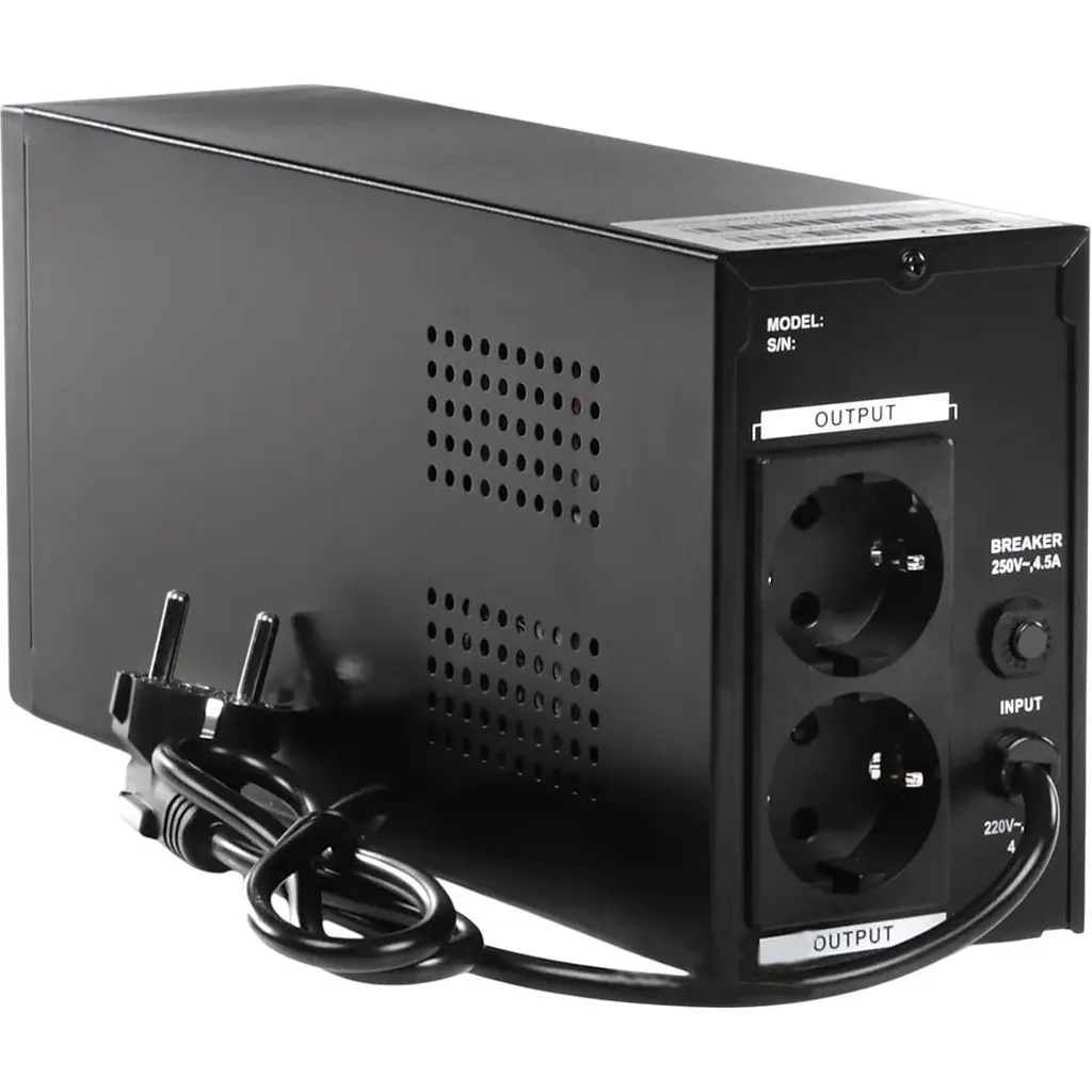 Джерело безперебійного живлення (ДБЖ) SVC VP-850-LED [131185] - фото 2