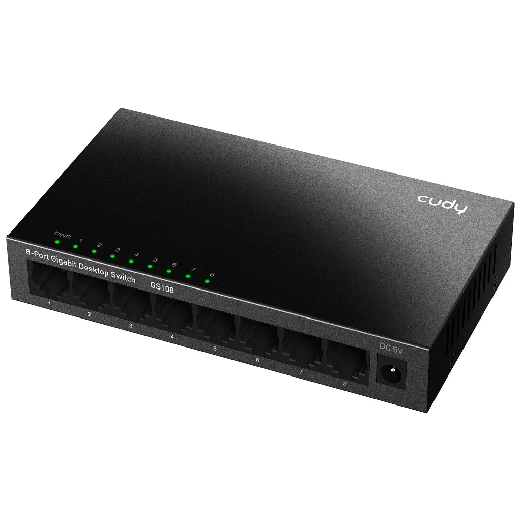 Комутатор мережевий Cudy GS108