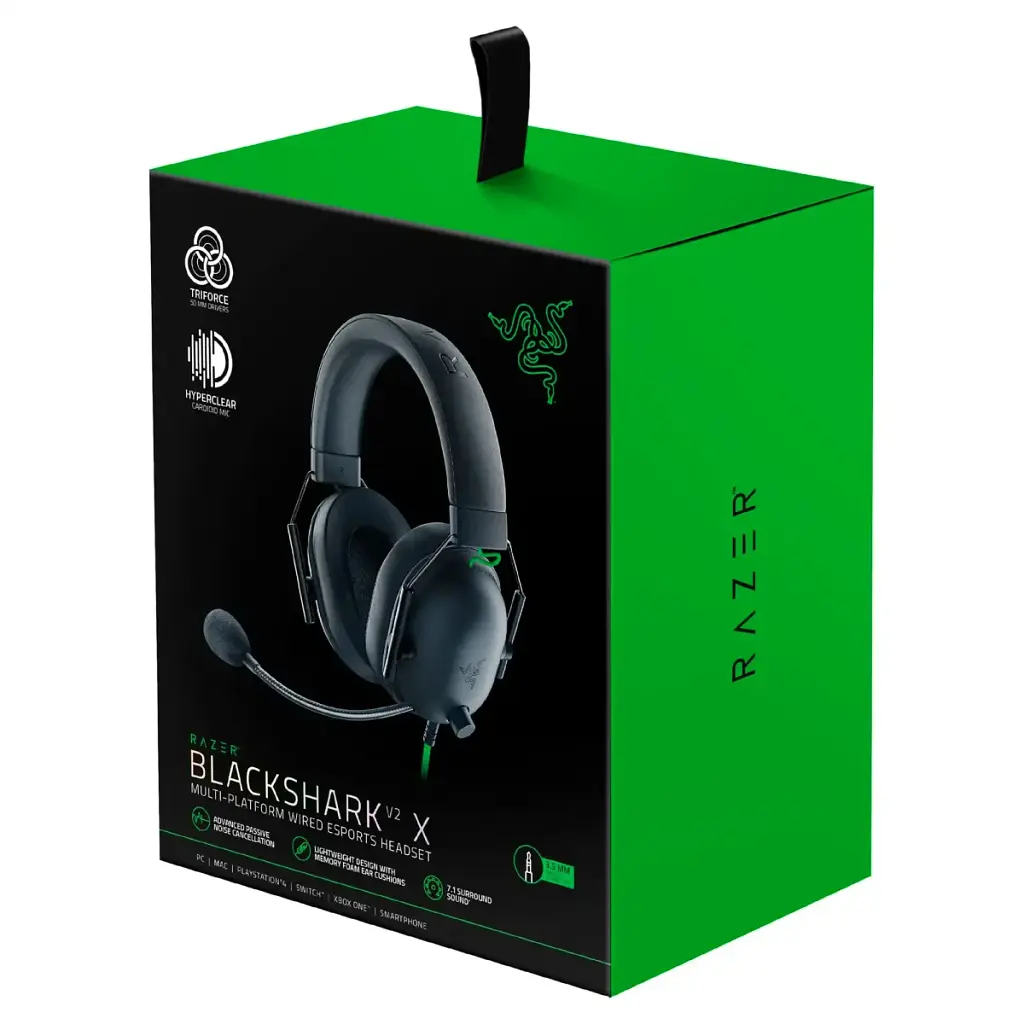 Навушники Razer Blackshark V2 X Black (RZ04-03240100-R3M1) - фото 6