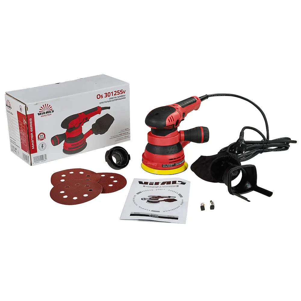 Машина шліфувальна орбітальна Vitals Master Os 30125Sv (145538) - фото 3