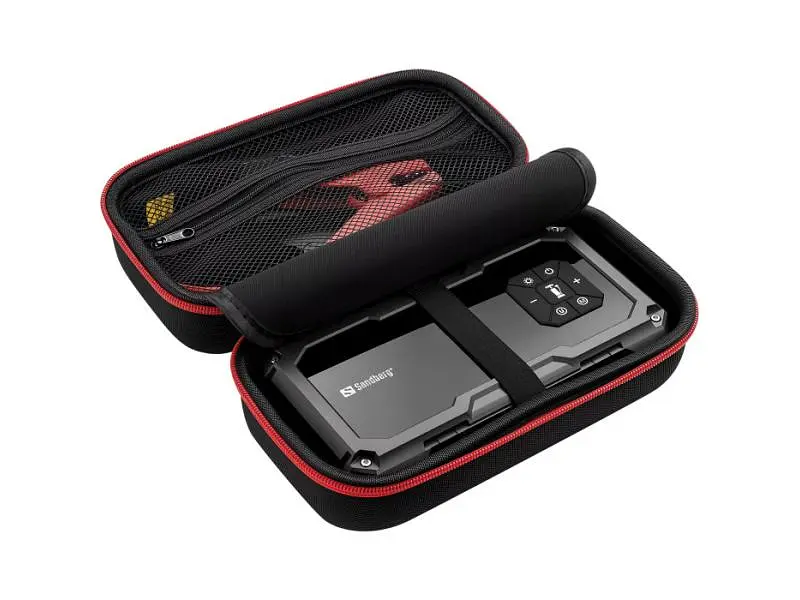 Автономний пусковий пристрій (бустер) Sandberg Jumpstarter TirePump 10000mAh (421-21) - фото 4
