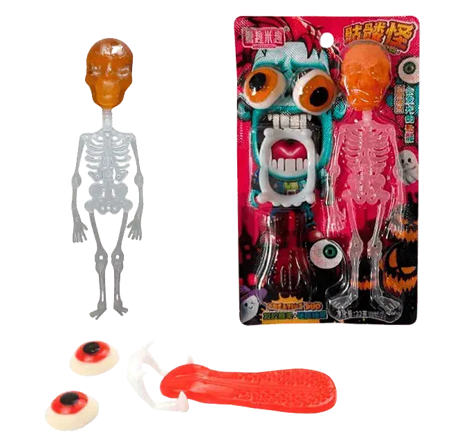 Набір цукерок Skeleton Monster Halloween Candy  22 г - фото 2