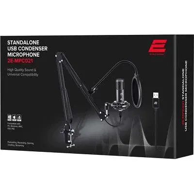 Микрофон 2E MPC021 Streaming USB Black (2E-MPC021) - фото 5