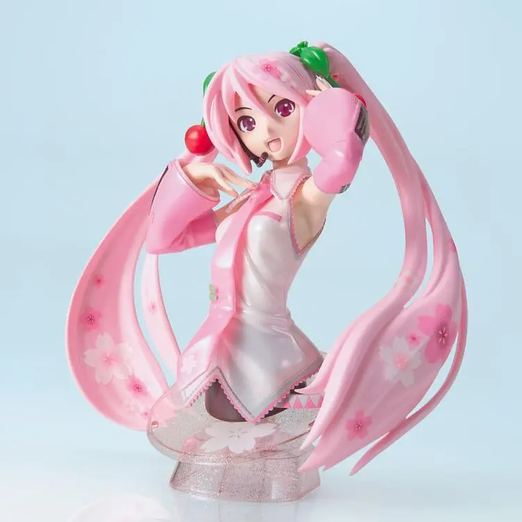 Фігурка погруддя Вокалоїд Сакура Міку Vocaloid Sakura Miku WST VMH 025 - фото 3