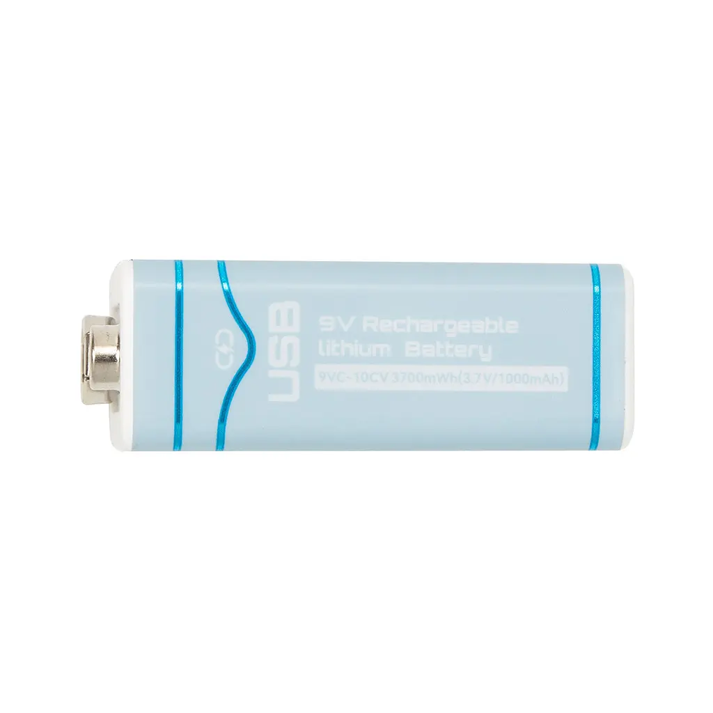 Акумулятор Крона 9V USB Type-C 1000mah Li-ion Beston (9VC-10VC/AA620289) - фото 2