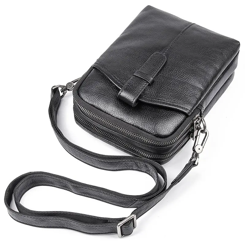 Чоловіча шкіряна сумка Vintage 17,5х23х4 см sum0013923 - фото 3